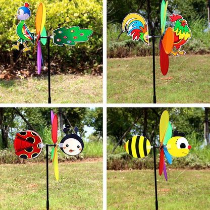 Animal Three-Dimensional Windmill Cartoon Children's Toy