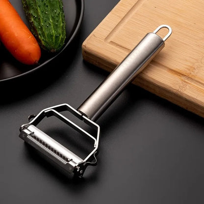 Multifunctional Stainless Steel Kitchen Peeler for Vegetable and Fruit Slicing