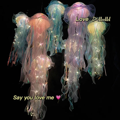 Jellyfish Lamp for Girl's Room