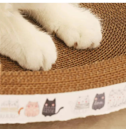 Ultimate Corrugated Cat Scratcher: Toy, Bed, and Furniture Protector in One!