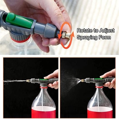 High Pressure Manual Sprayer with Adjustable Nozzle for Garden Watering