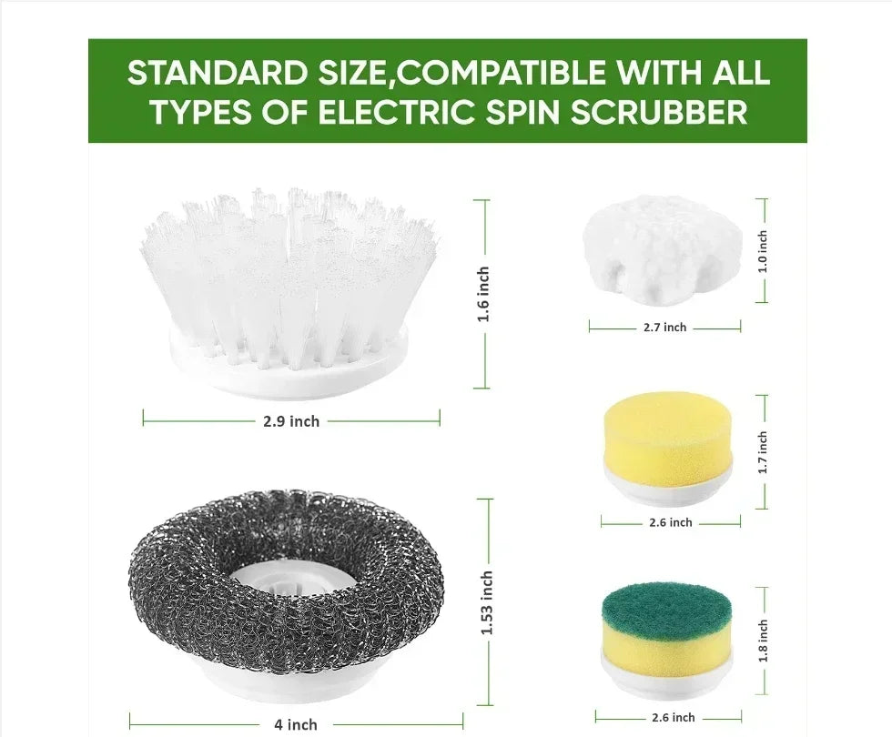 HertHome™ Electric Spin Scrubber