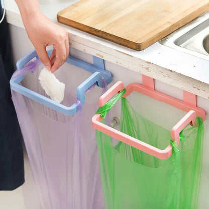 Kitchen Cabinet Door Trash Bag Holder