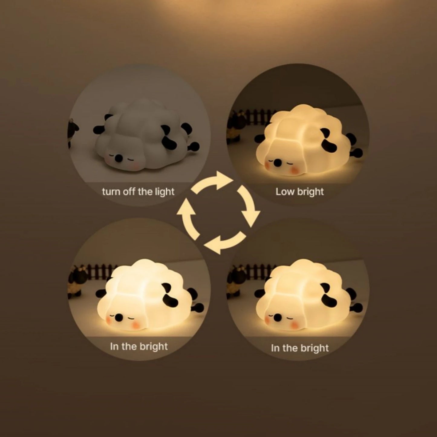 Herthome™ Cute Adorable Animal LED Night Light