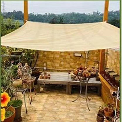 Outdoor Garden Sunshade Net - HDPE UV Protection for Terrace and Camping