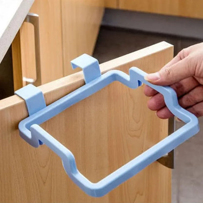 Kitchen Cabinet Door Trash Bag Holder