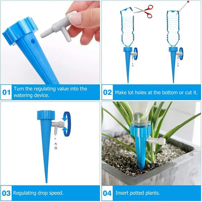 Automatic Watering Device for Garden Drip Irrigation Control System, Adjustable Self-Watering Kits