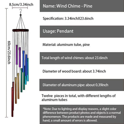 Handcrafted Aluminum Alloy Wind Chimes