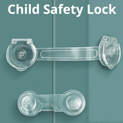 Children's Locker Lock for Baby Safety, Protects Drawers, Cabinets, Doors, and Refrigerators from Pinching