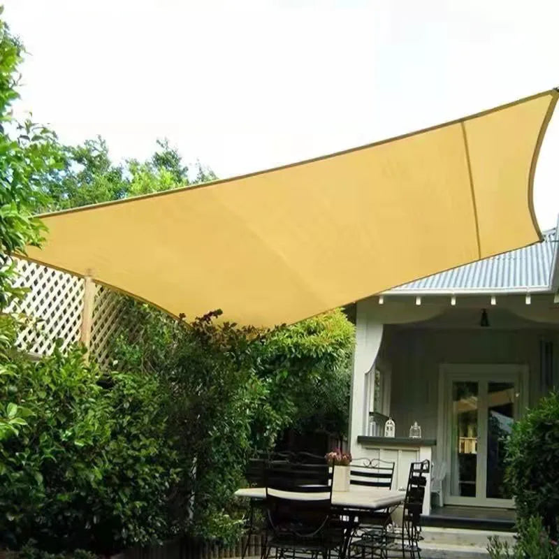 Outdoor Garden Sunshade Net - HDPE UV Protection for Terrace and Camping