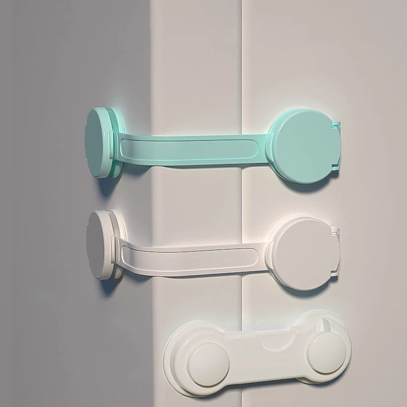 Children's Locker Lock for Baby Safety, Protects Drawers, Cabinets, Doors, and Refrigerators from Pinching