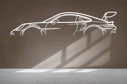 Car Silhouette Wall Art Sticker