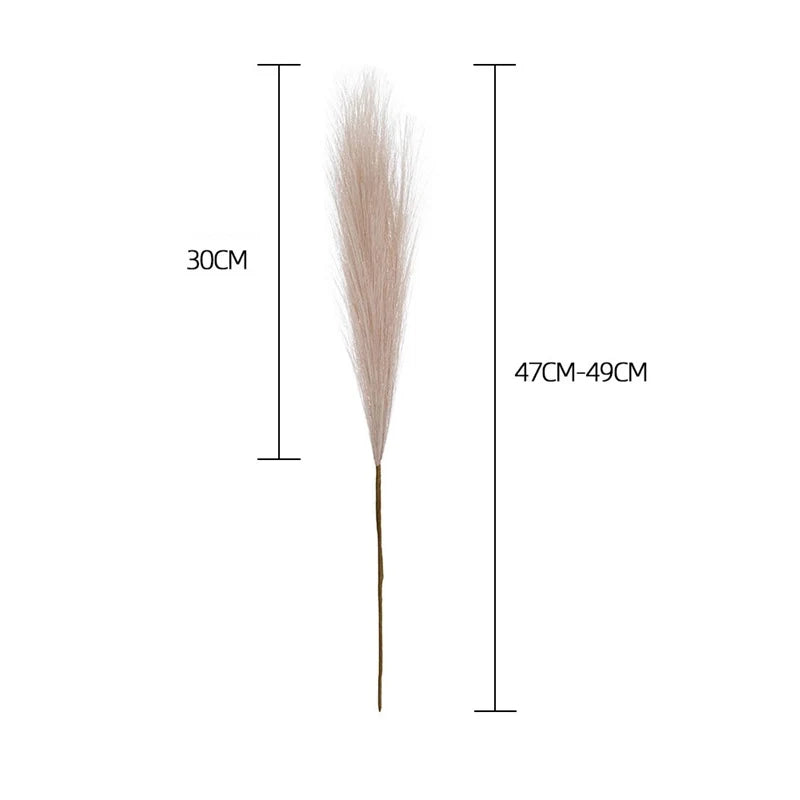 Fluffy Pampas Grass Boho Decor Fake Plant