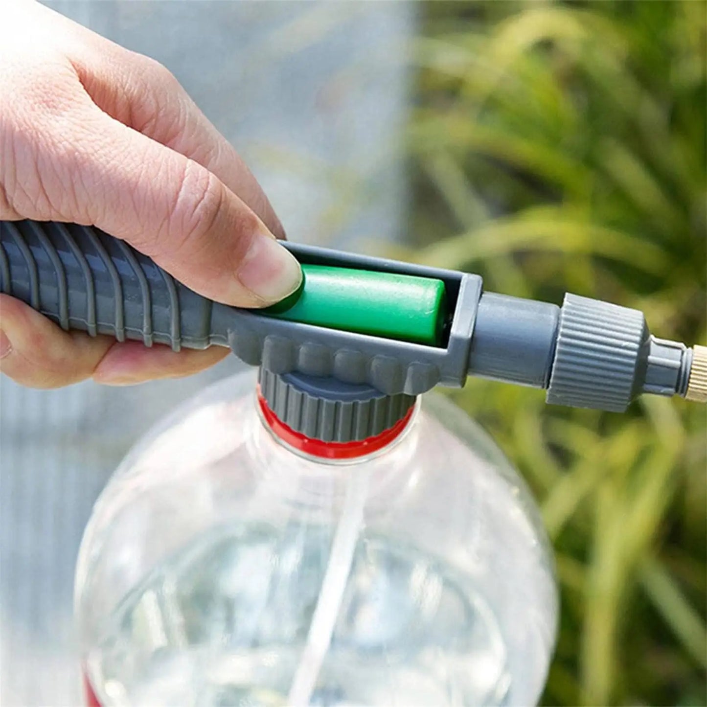 High Pressure Manual Sprayer with Adjustable Nozzle for Garden Watering