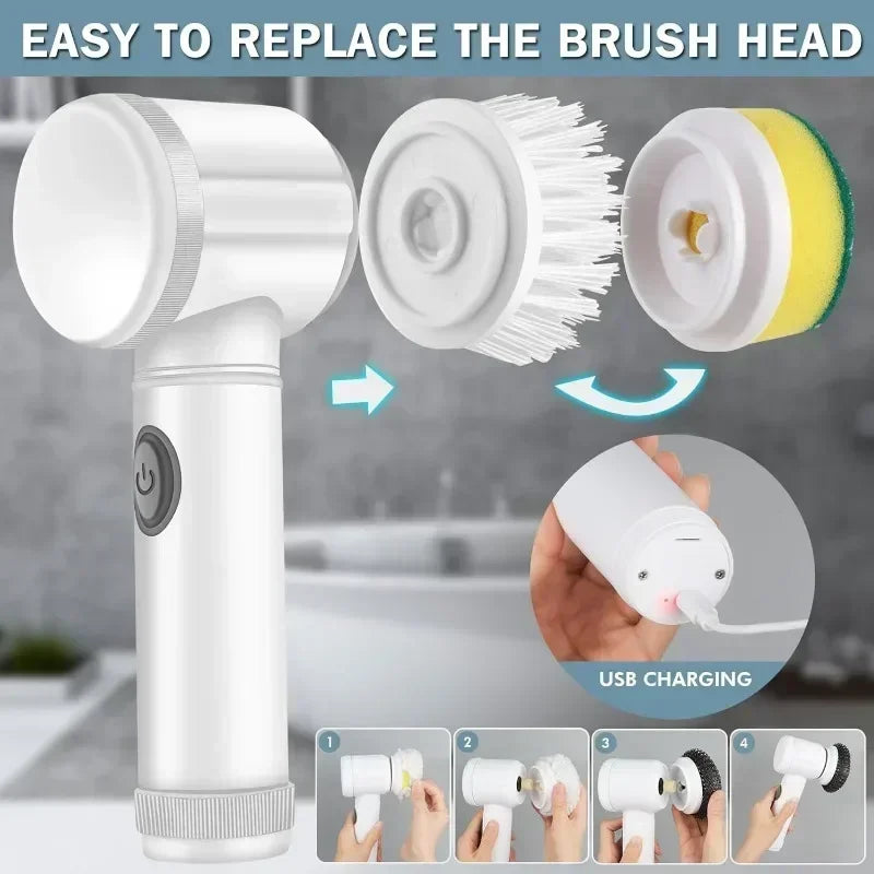 HertHome™ Electric Spin Scrubber